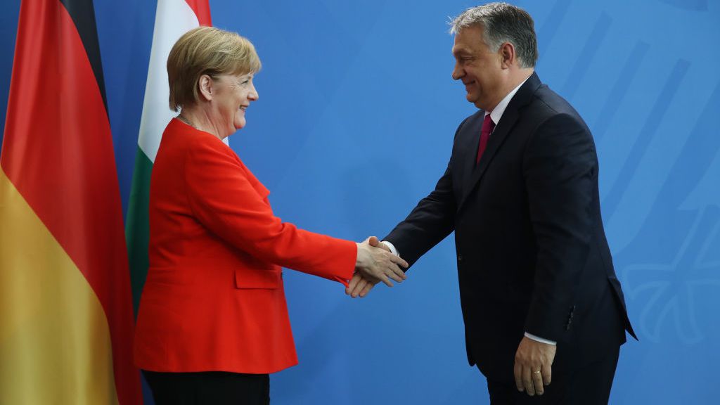 Ангела Меркел се срещна с унгарския премиер Виктор Орбан в Будапеща