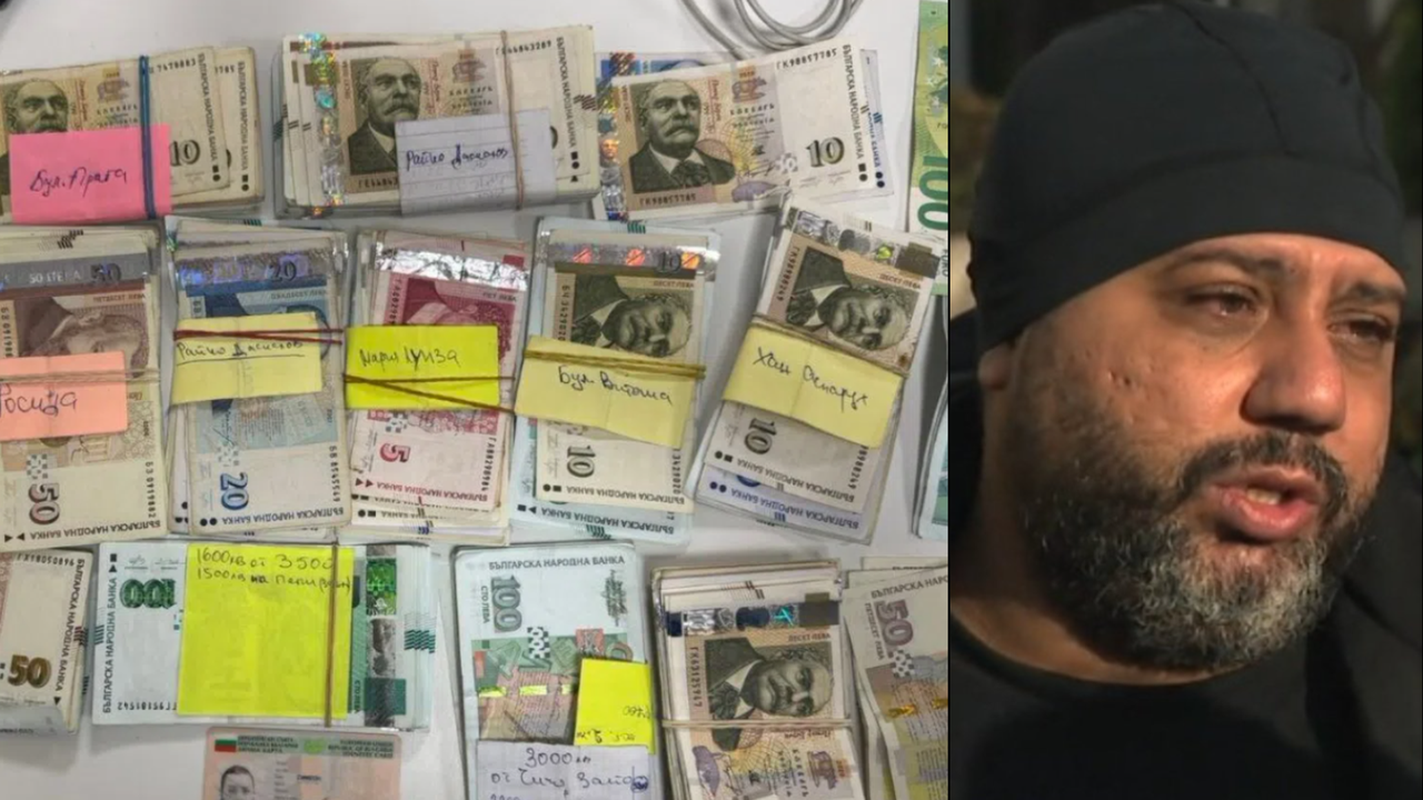 Симеон Петров, задържан с 31 000 лева в брой на