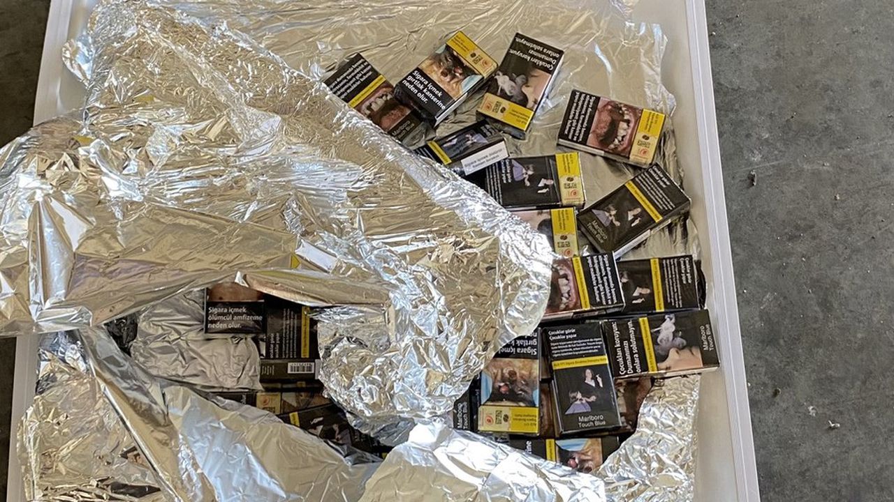 106 800 къса контрабандни цигари откриха митническите служители на МП