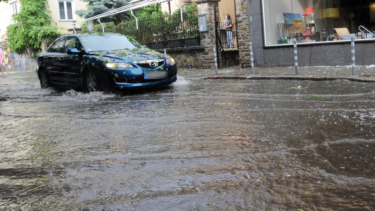 В един от най-горещите дни това лято, когато термометрите в