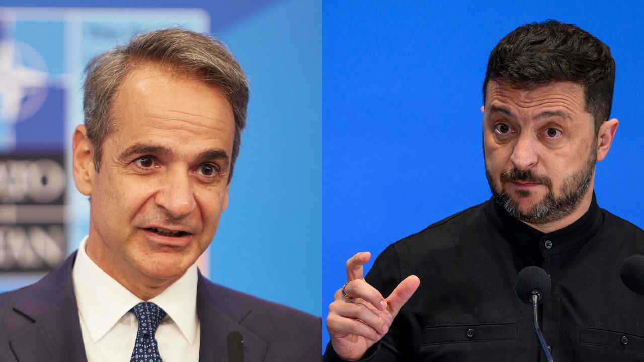 Мицотакис и Зеленски обсъдиха включването на Гърция във възстановяването на Украйна