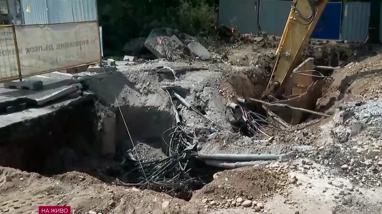 Нова дупка се появи на столичния булевард "Цариградско шосе"