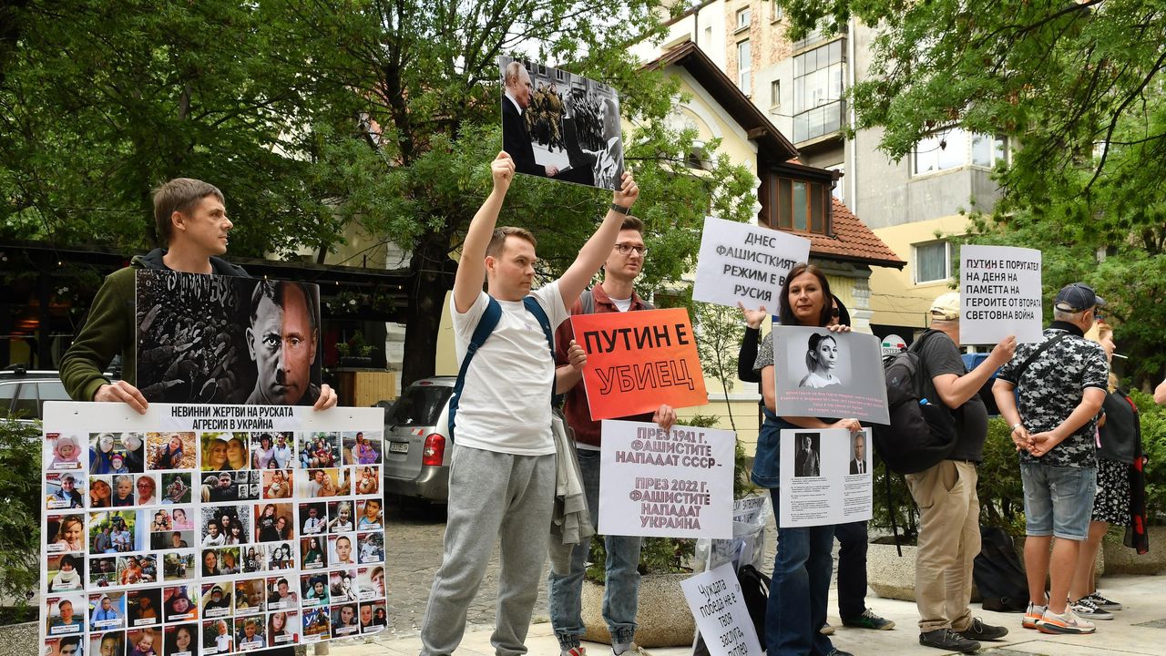 Протест  срещу руската военна пропаганда в София