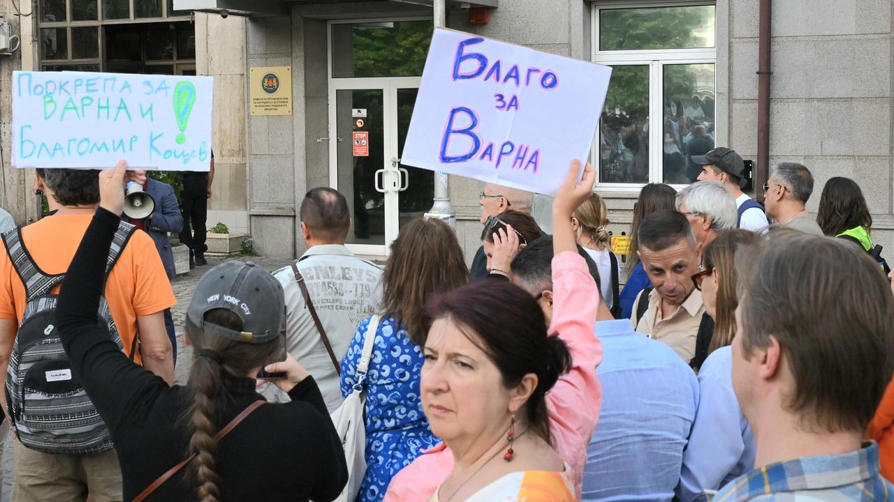 В София граждани излязоха в защита на Благомир Коцев