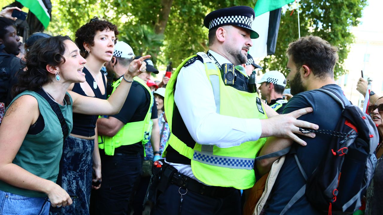 Лондонска полиция съобщи, че е арестувала 365 души, подкрепящи по време на протест движението „Действие за Палестина“