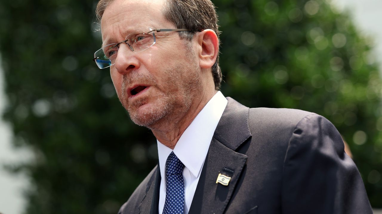 Израелският президент Исак Херцог коментира по-рано днес разговорите си с