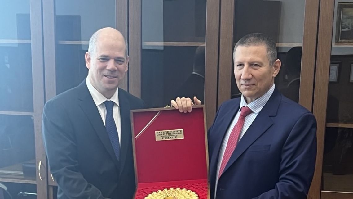 И.ф. главен прокурор Сарафов разговаря с унгарския си колега д-р Габор Над