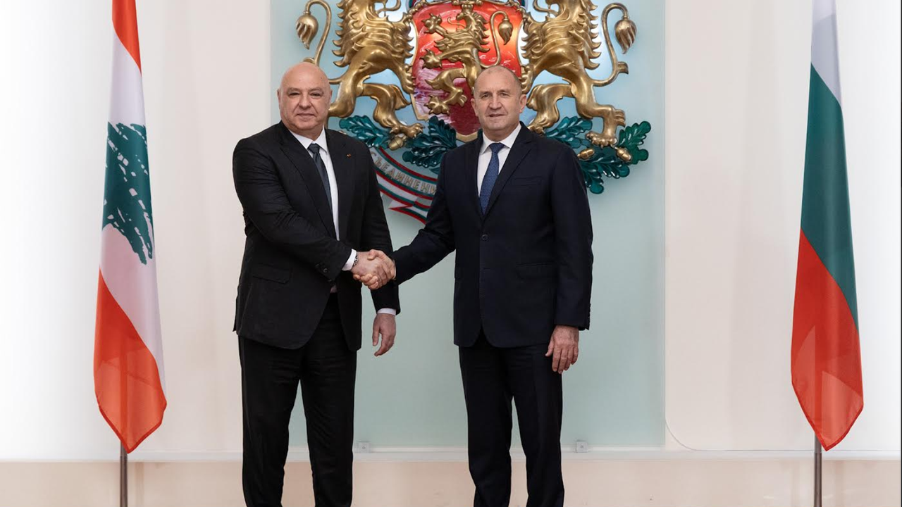 Радев: България и Ливан споделят общ стремеж за активизиране на диалога между институциите и бизнеса