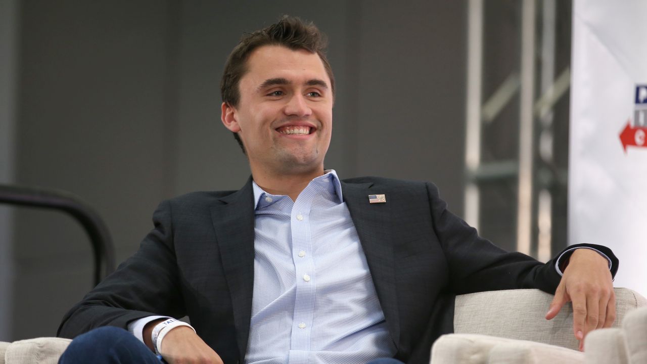 Чарли Кърк, който почина в сряда, след като беше прострелян