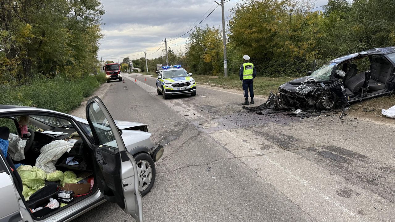 Жестока катастрофа с трима ранени край Хасково