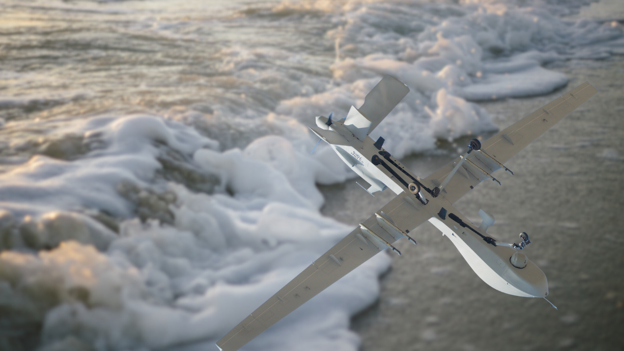 Дрон е изплувал на Северния плаж в Бургас тази сутрин.Сигнал