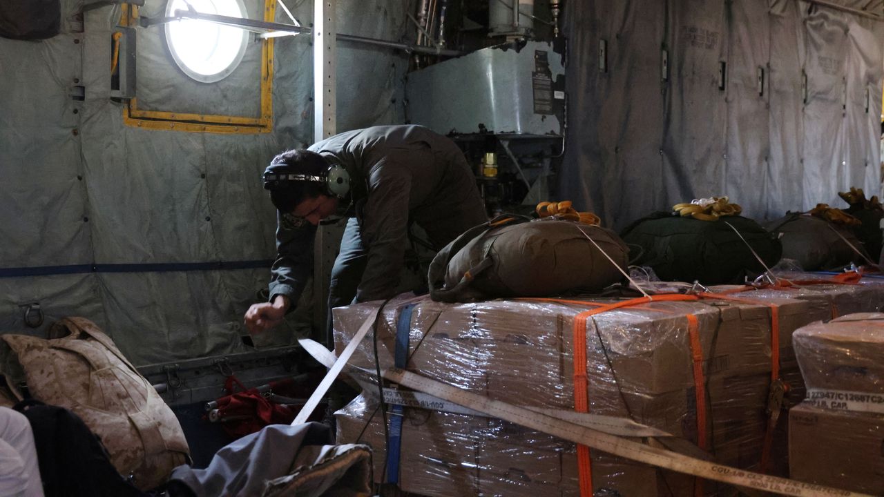 Германската армия е пуснала 192 тона хуманитарна помощ в Газа