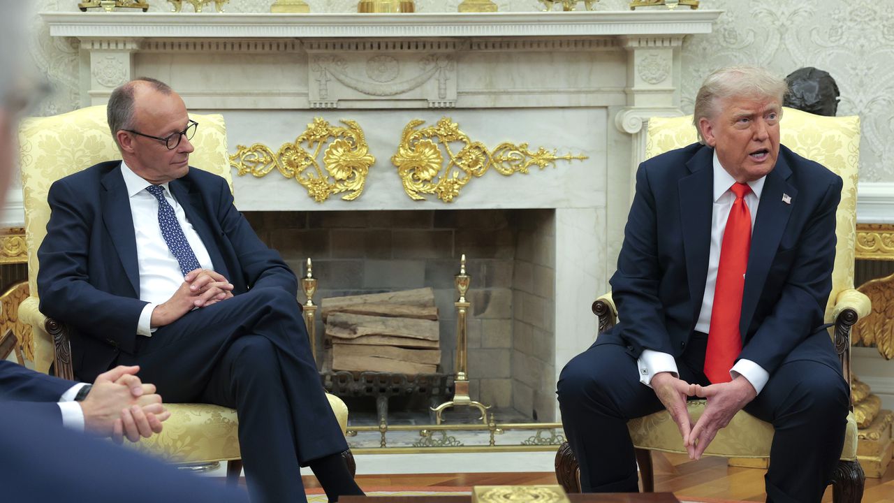 Мерц призова Тръмп да упражни влиянието си за войната в Украйна, както в Близкия изток