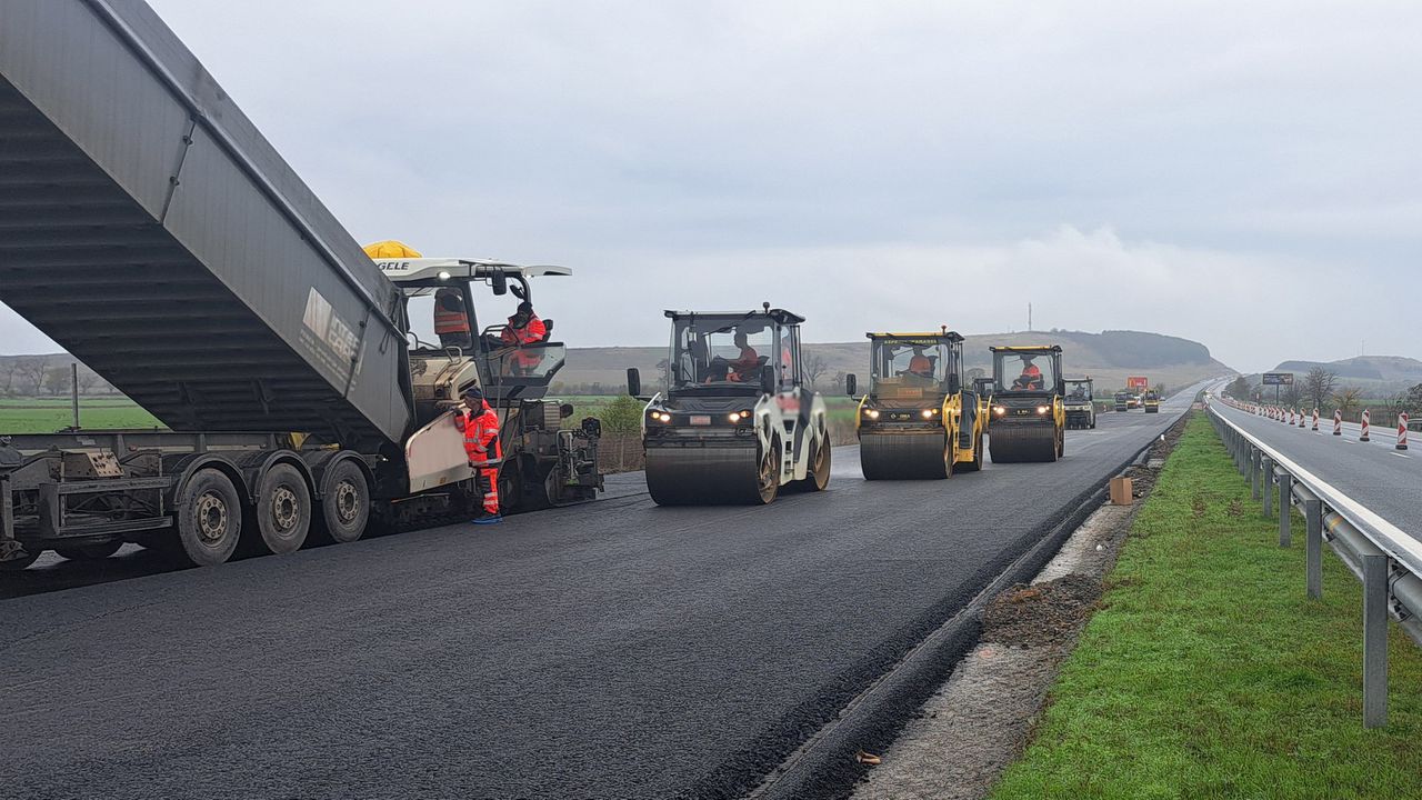 До дни отварят за движение ремонтирания 7-километров участък на „Хемус“ в Софийска област