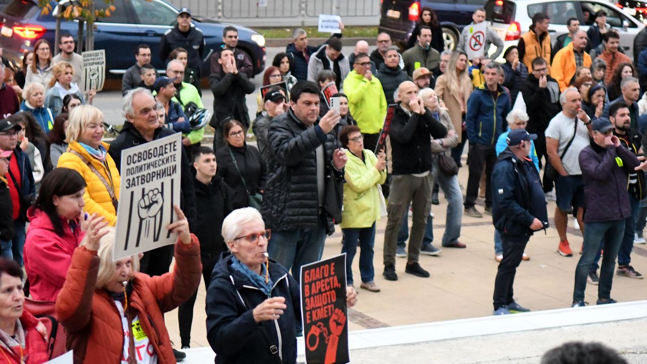 Нов протест в подкрепа на Благомир Коцев във Варна