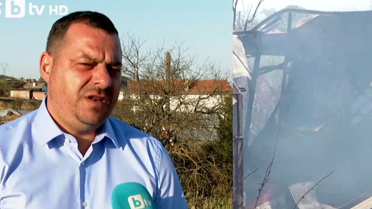 Пожарът край Бургас е овладян: Огънят е тръгнал от двор на къща
