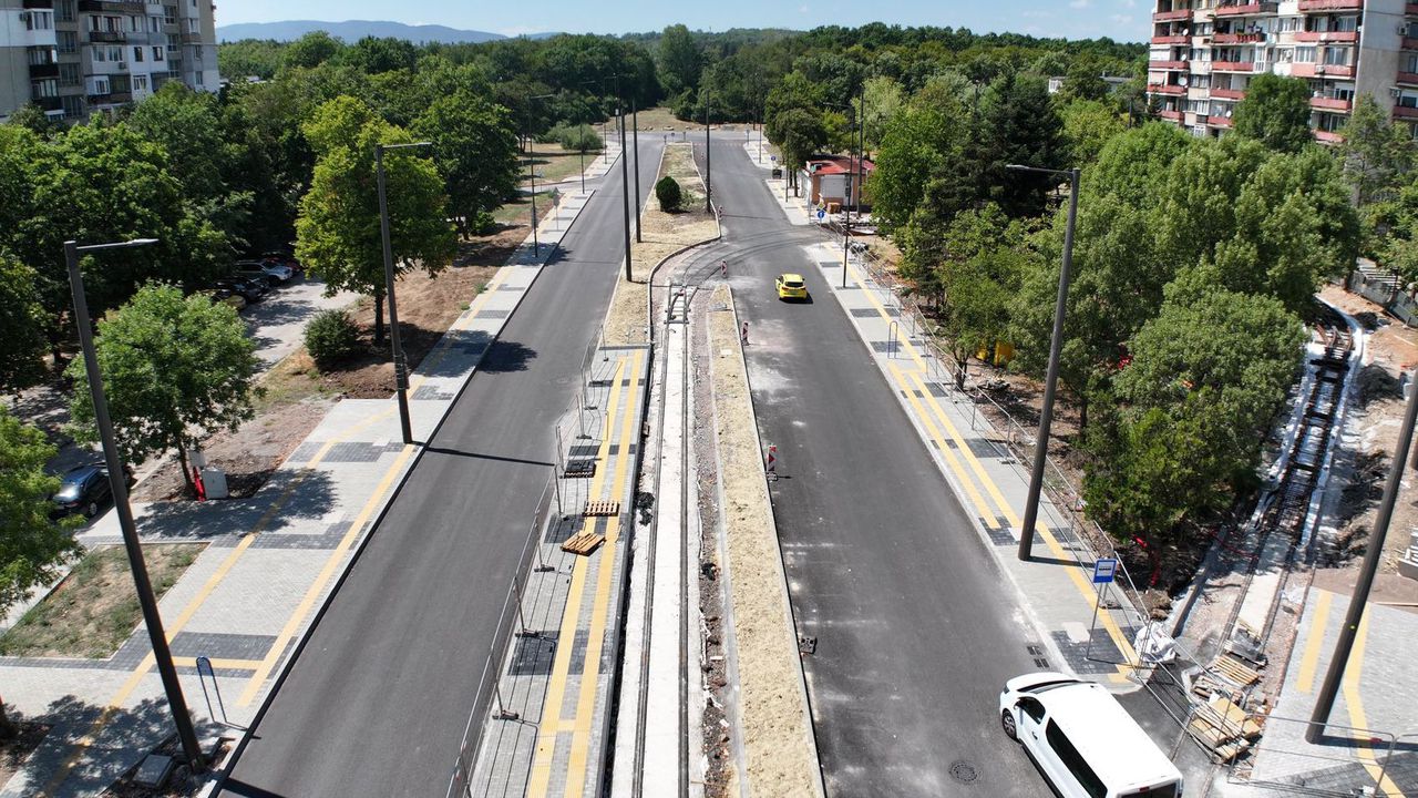 Въвежда се нова временна организация на движението във връзка с