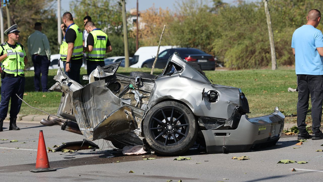 С 218 км/ч е „летяла“ колата от катастрофата в София, шофьорът е загинал