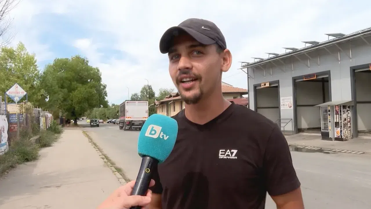 Разходилата се мечка из улиците на Ловеч е заснета от