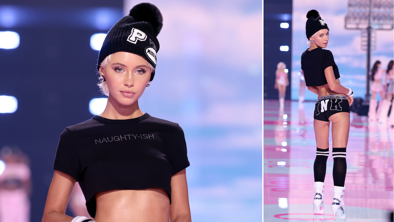 Дъщерята на Джуд Лоу - Айрис, впечатли с „палава“ визия на шоуто на Victoria's Secret