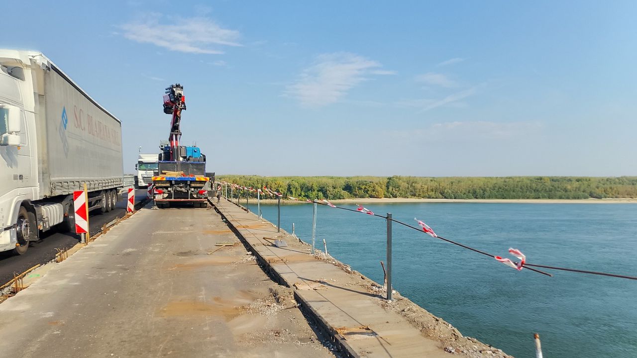 Ремонтът на Дунав мост при Русе продължава по график