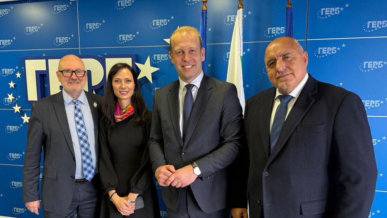 Борисов на среща с Давид Прайзенданц, член на германския Бундестаг