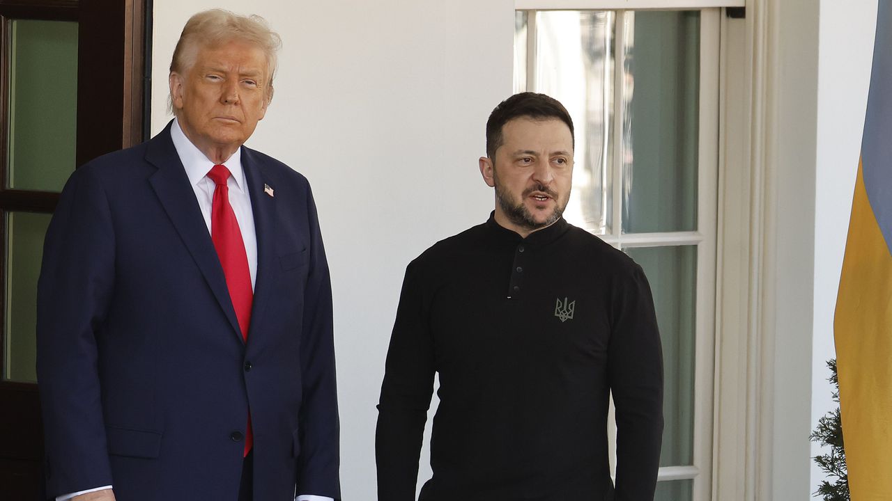 Президентът на САЩ Доналд Тръмп прие украинския си колега Володимир