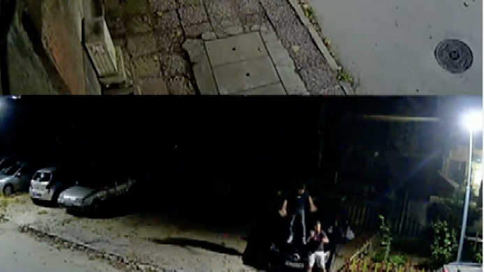 Вандализъм в Пловдив - младежи на 18 - 19 години