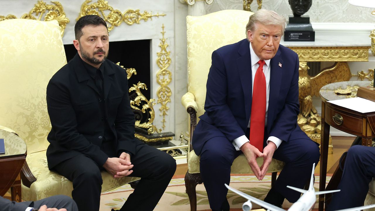 Президентът на Украйна определи този вторник срещата във Вашингтон като