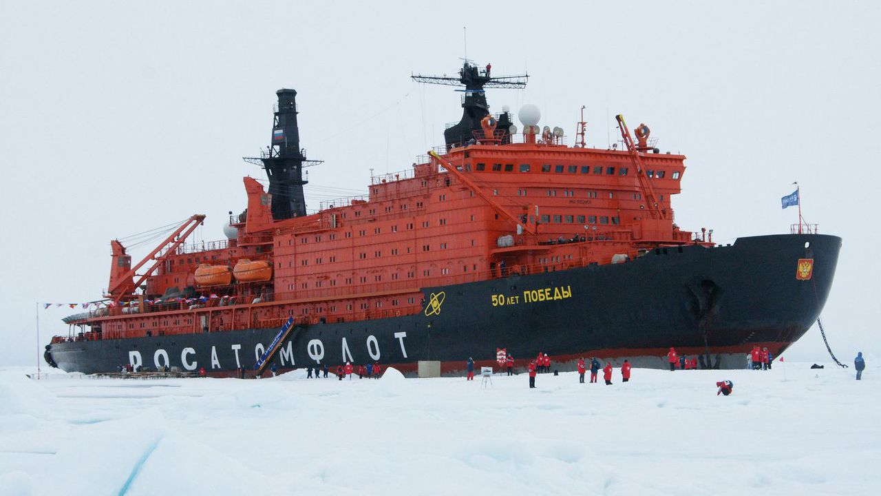В Русия започна строителството на нов ядрен ледоразбивач; Путин: Трябва да затвърдим позициите си в Арктика