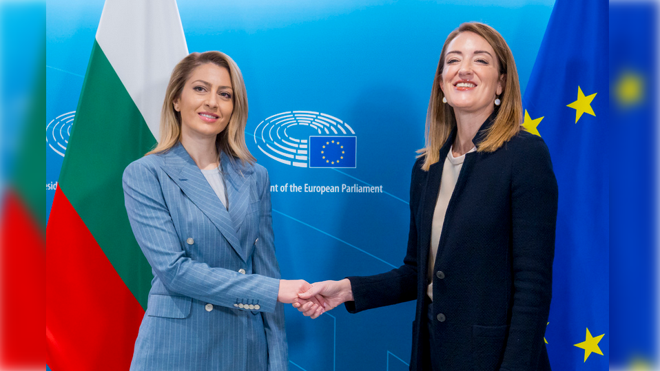 Рая Назарян се срещна с председателката на Европейския парламент Роберта Мецола