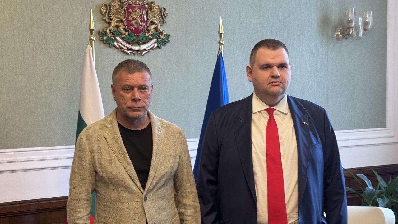 Делян Пеевски прие кмета на Горна Оряховица