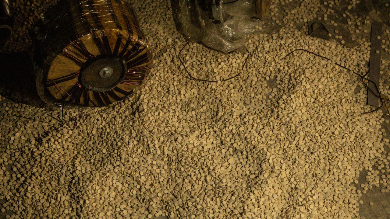 Това е едно от най-големите задържани количества след идването на