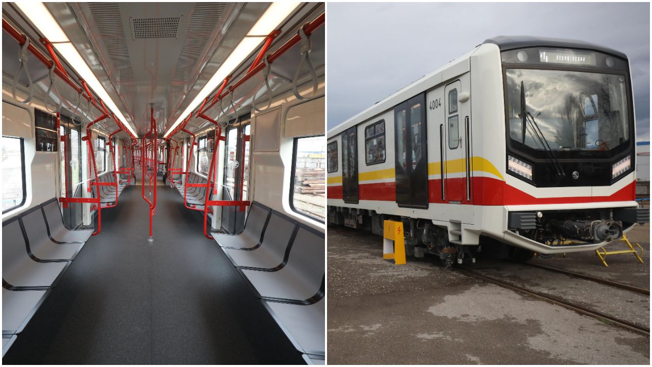 Първият от осемте нови метровлака вече е в столицата. С