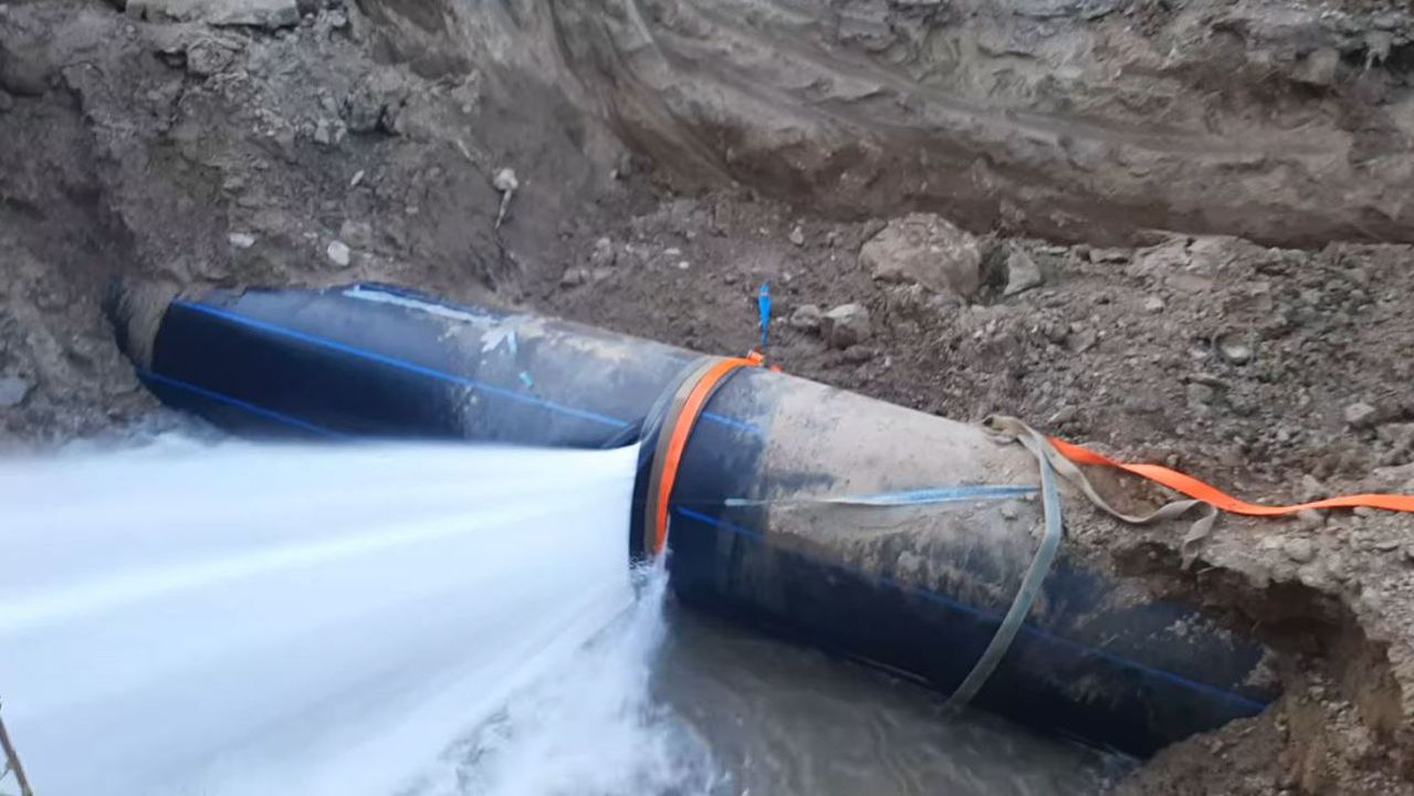 Голяма ВиК авария край Хасково