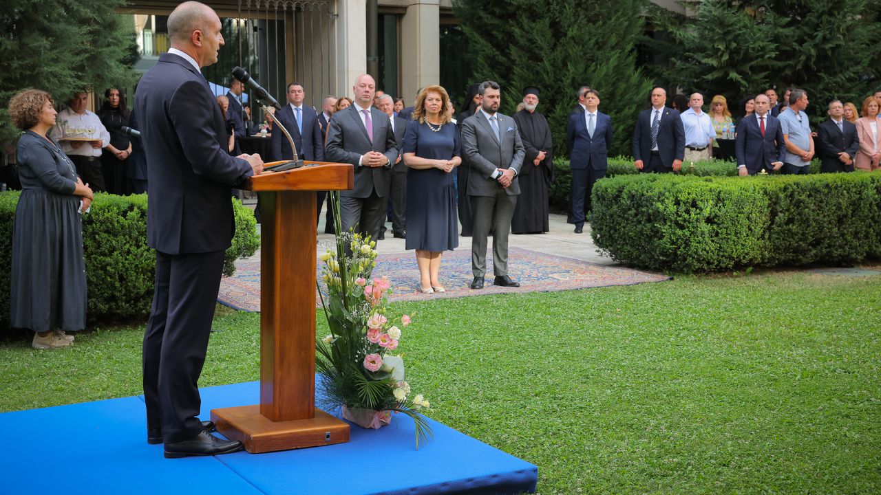Президентът Румен Радев участва в честването на Деня на българската дипломатическа служба