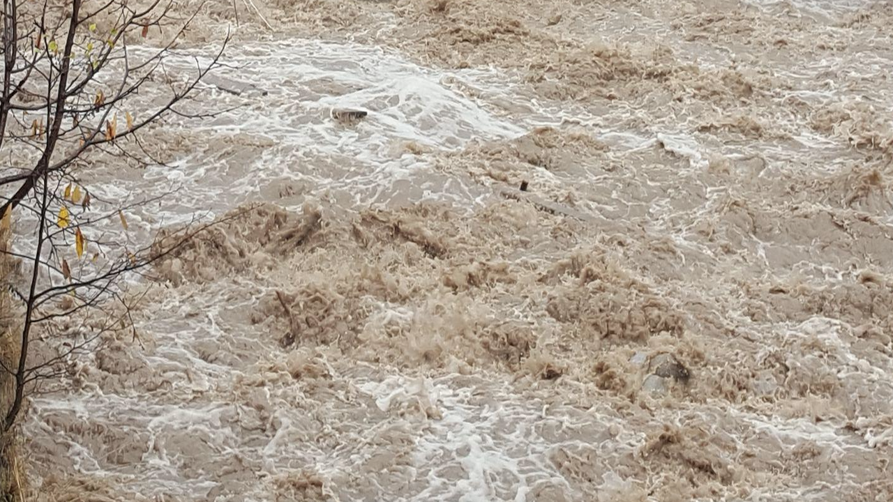 След проливните дъждове в Благоевградско вчера река Язо преля от