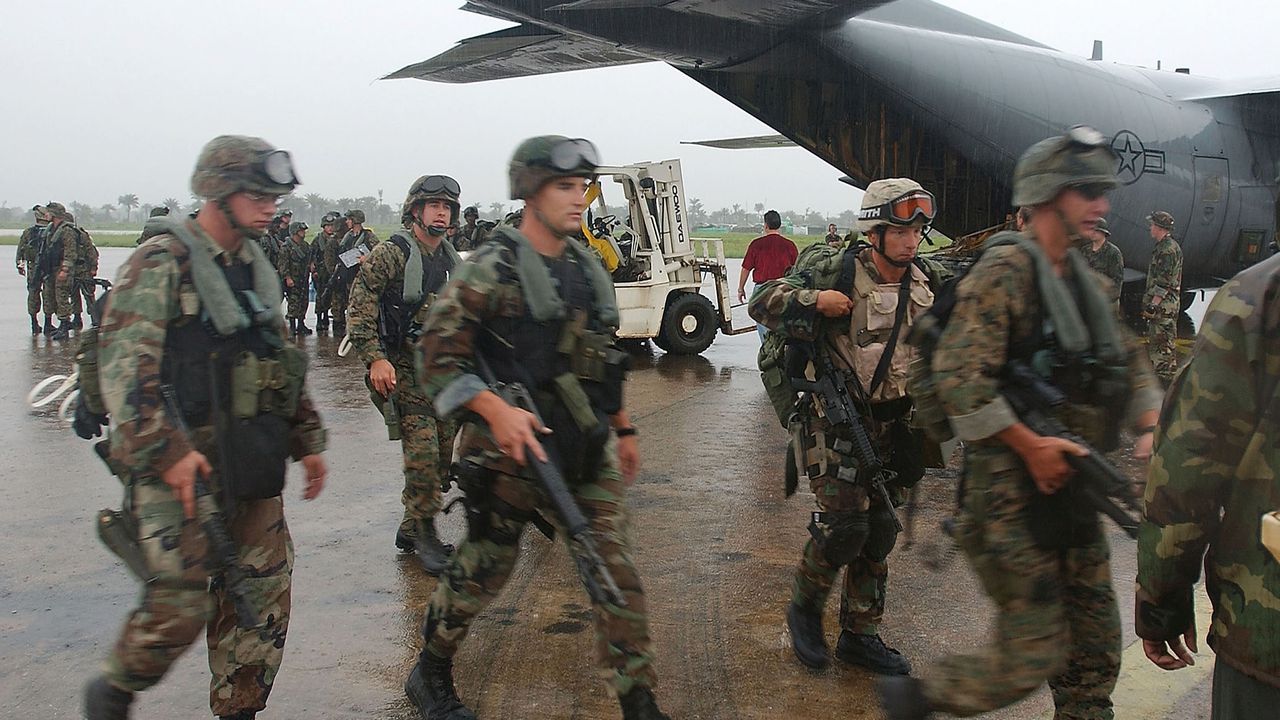 Според информацията, американското ръководство на международните сили е било едно