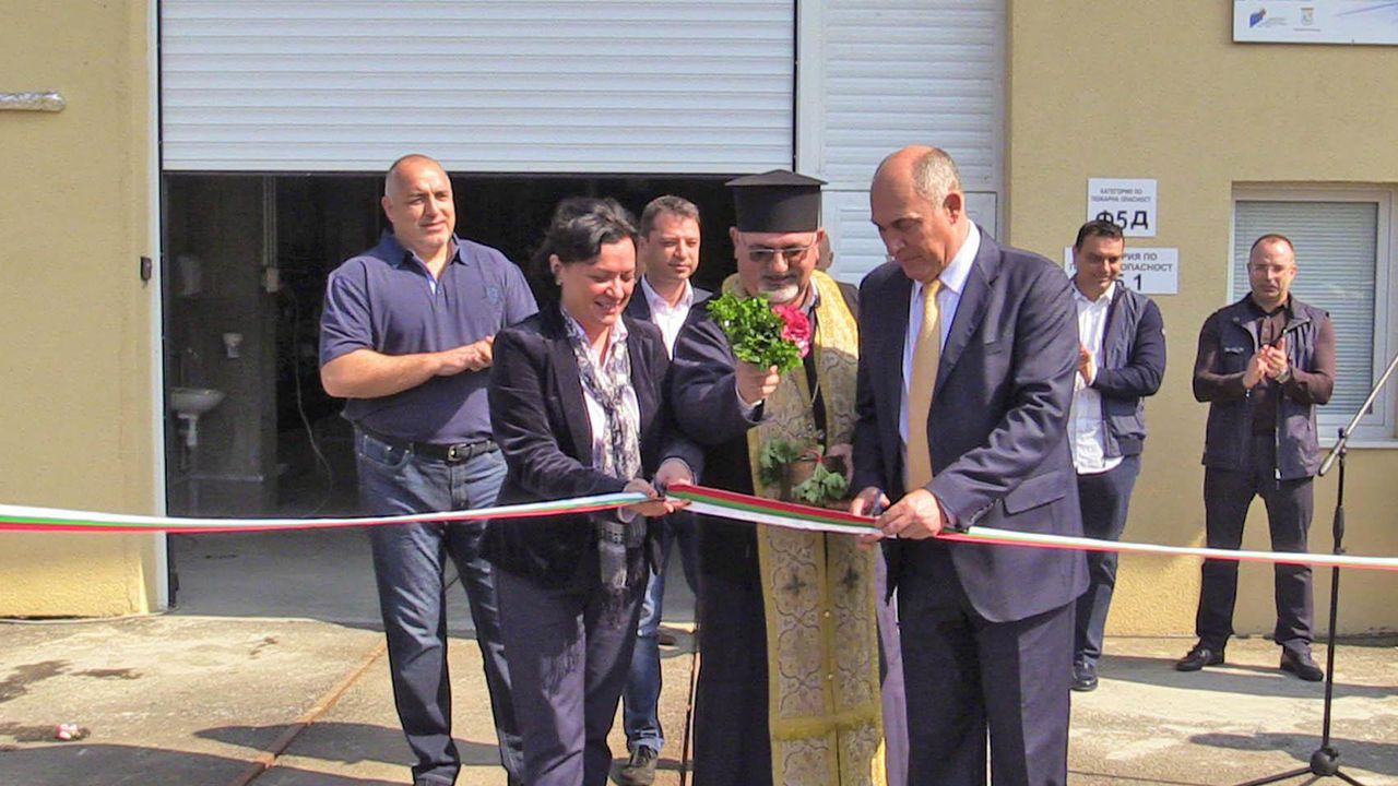 Ивелина Василева откри във Видин новопостроено депо за битови отпадъци