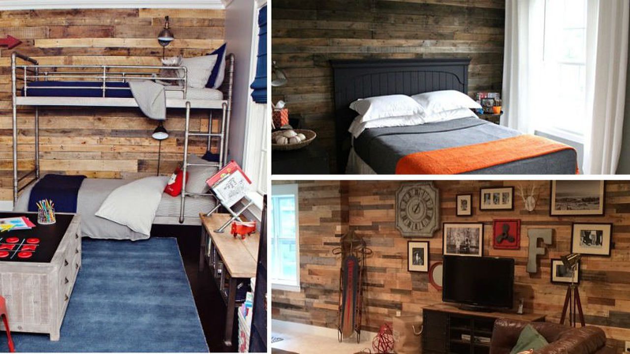 Как да си направим стена от палети