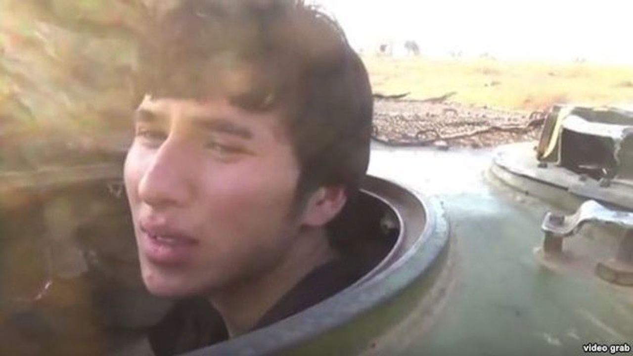 Терорист се разплака преди да извърши атентат в Сирия (видео)