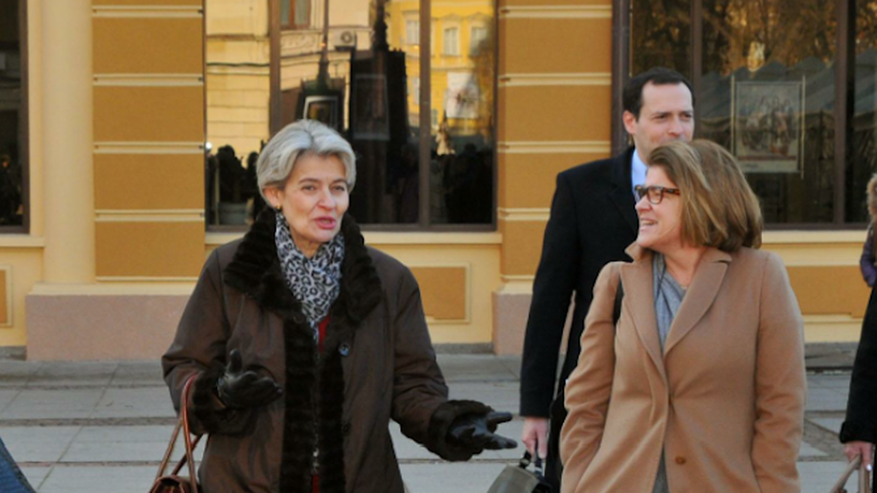 Ирина Бокова даде висока оценка за опазването на културно-историческото наследство в Търново