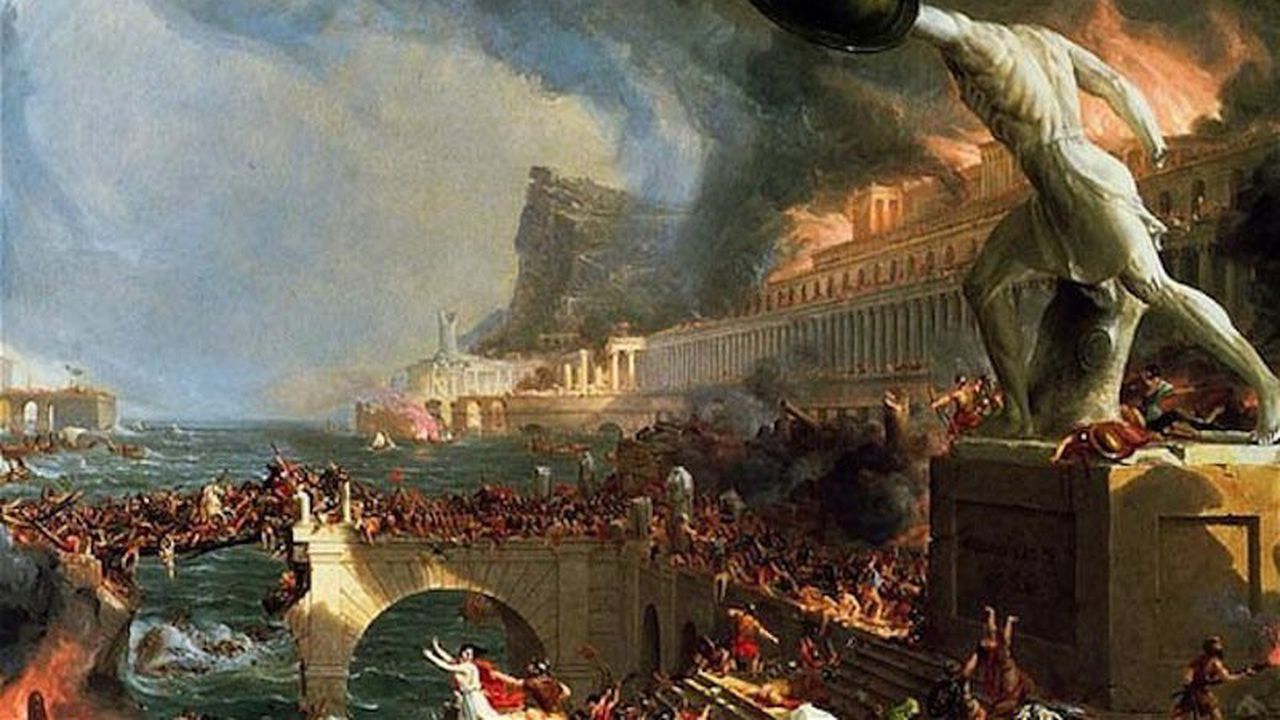 Вулкани затрили Римската империя