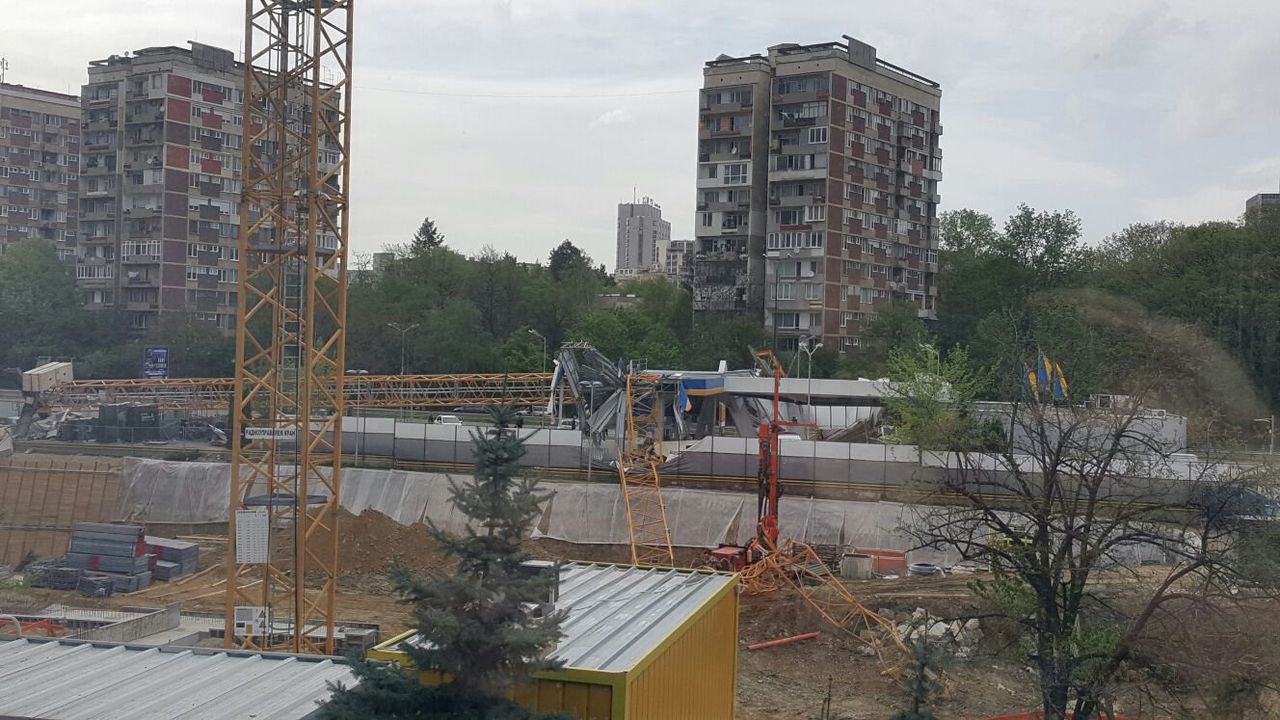 Зрител на БТВ за крана в Лозенец: Това е вторият инцидент там
