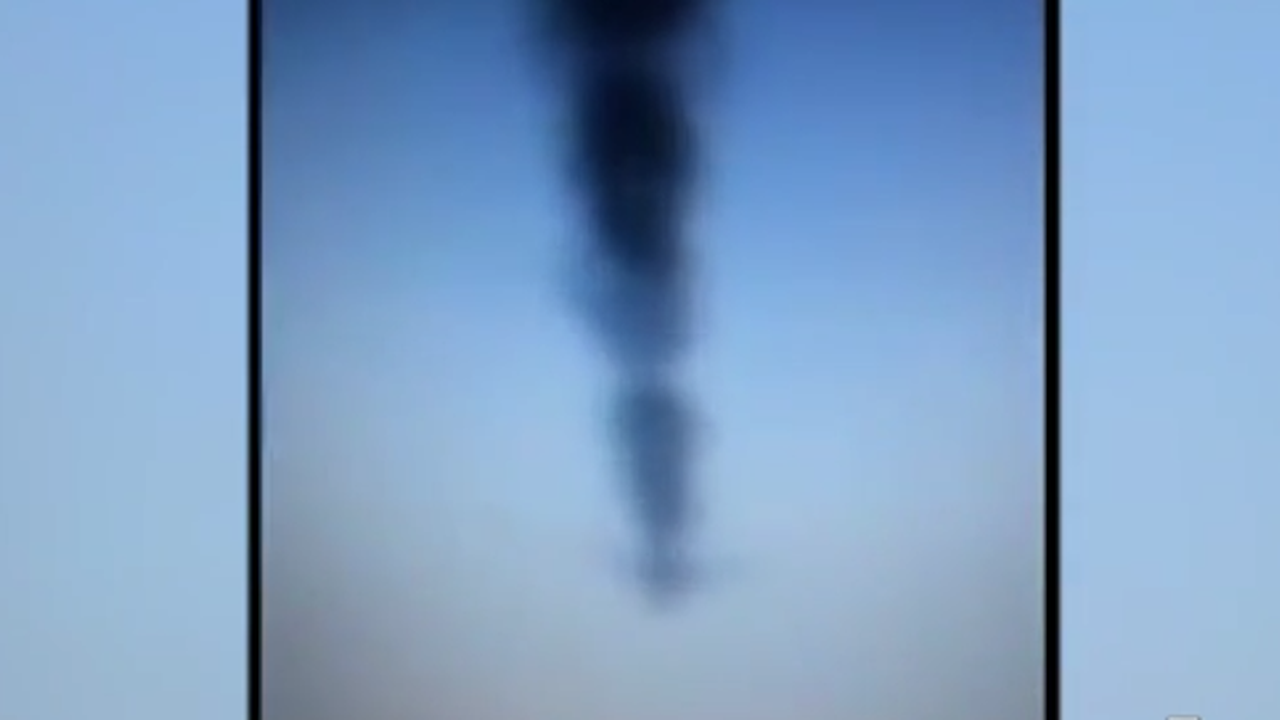 Вижте падането на руския самолет (видео)