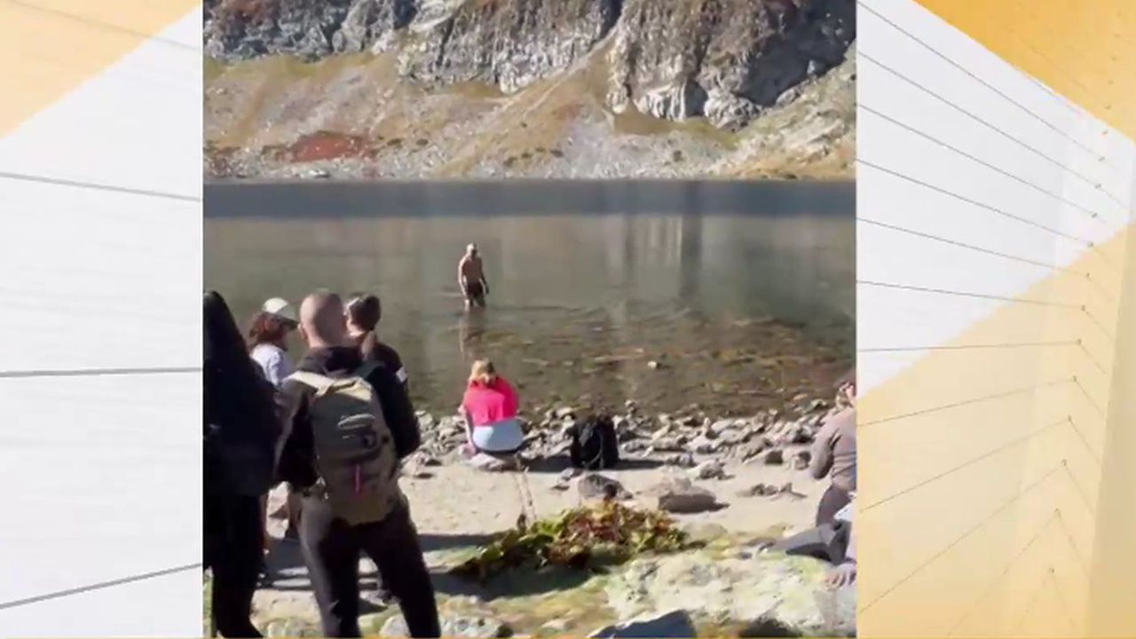 Турист беше видян да плува в Бъбрека - едно от