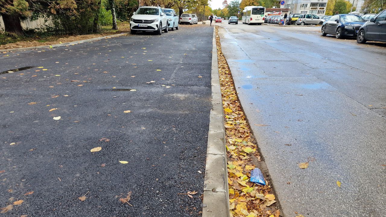 Некачествен уличен ремонт в Младост 4 - Булфото