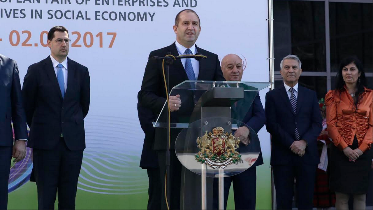 Радев: Каузата на социалната икономика привлича все повече подкрепа в България