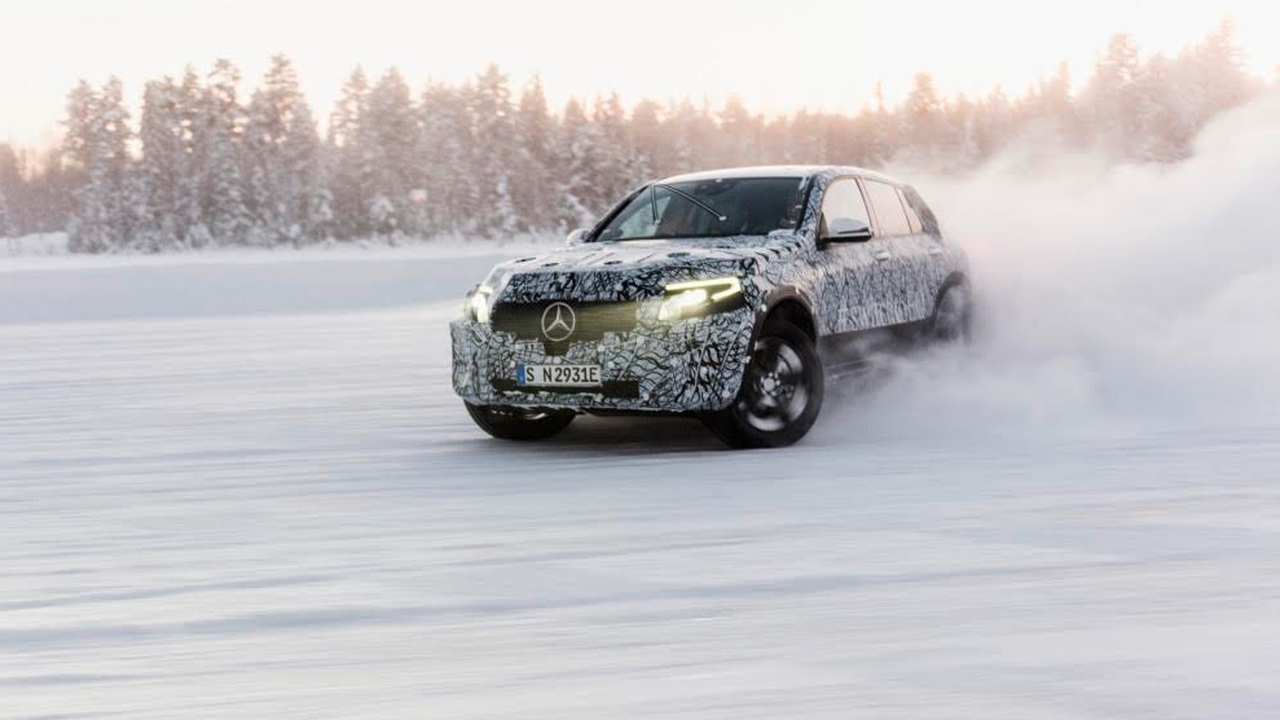 Mercedes показа за първи път напълно електрическия си SUV