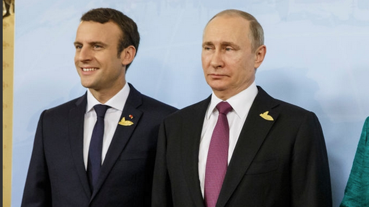 Разкриха какво ще обсъдят Макрон и Путин на срещата си утре